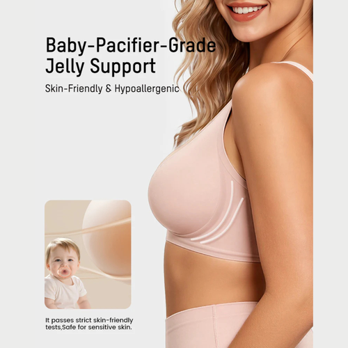 Jelly Deep V Push-Up Wireless Bra