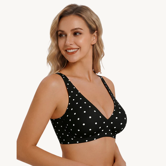 Jelly Deep V Push-Up Wireless Bra