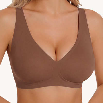 Jelly Deep V Push-Up Wireless Bra