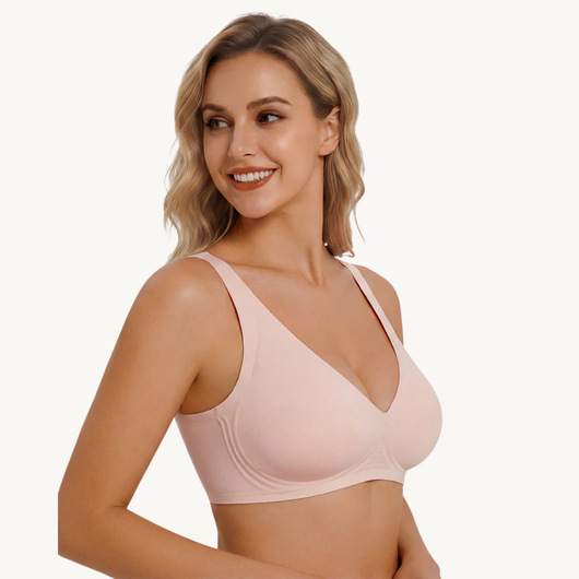 Jelly Deep V Push-Up Wireless Bra