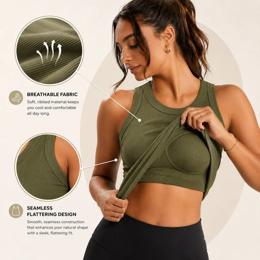 Built-In Bra Tank Top