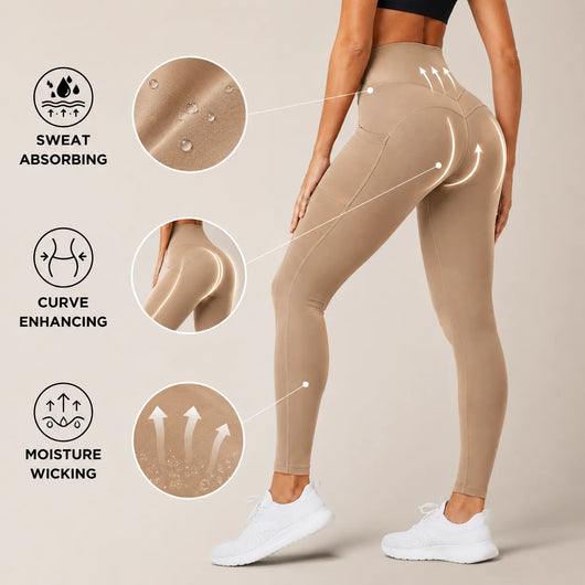 High Waist Scrunch Butt Lift Leggings