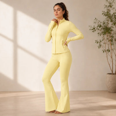 Women's Yoga Jacket & Leggings Set