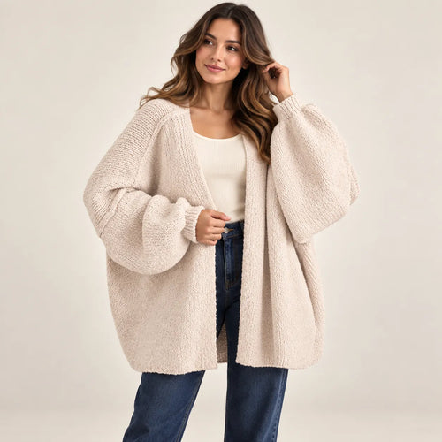 Women’s Oversized Knit Cardigan Sweater
