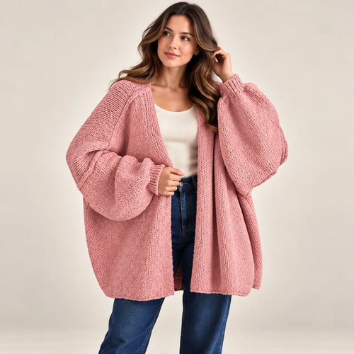 Women’s Oversized Knit Cardigan Sweater