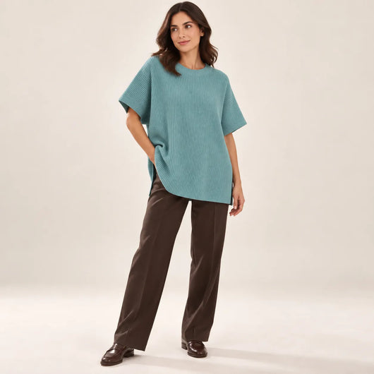 Women’s Batwing Short Sleeve Sweater