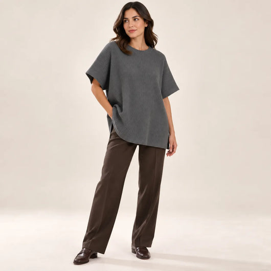 Women’s Batwing Short Sleeve Sweater