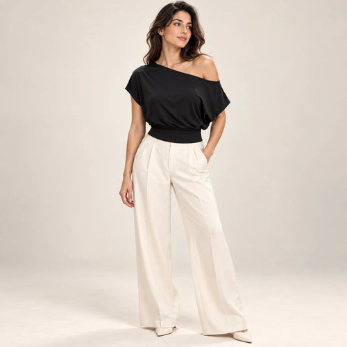 Women’s Off Shoulder Cropped Top