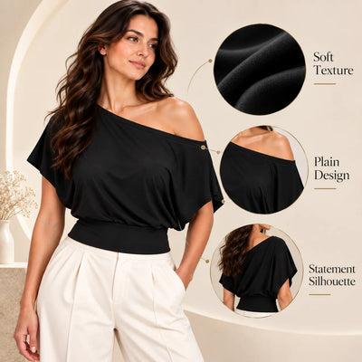 Women’s Off Shoulder Cropped Top