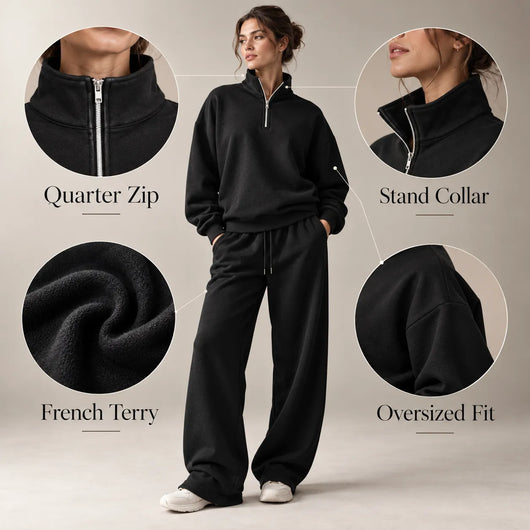 Women’s Athletic Quarter Zip Pullover