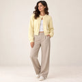 Women’s Cropped Button Up Cardigan