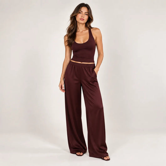 Women's Satin Pants