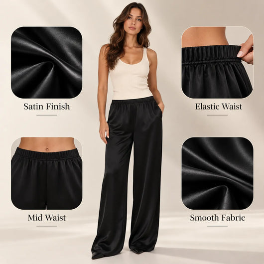 Women's Satin Pants